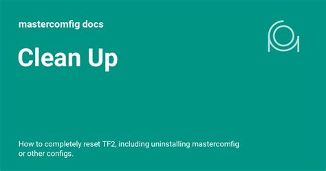 mastercomfig|mastercomfig cleanup.